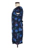 ModCloth 100% Rayon Graphic Blue Casual Dress Size M - photo 5