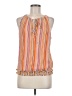 Ramy Brook 100% Polyester Orange Tank Top Size M - photo 1
