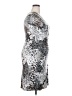Joseph Ribkoff Animal Print Silver Cocktail Dress Size 18 - photo 4