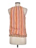 Ramy Brook 100% Polyester Orange Tank Top Size M - photo 2