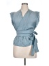 Joie Blue Sleeveless Blouse Size 0X - photo 1