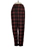 Bershka Plaid Red Casual Pants Size S - photo 1
