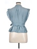 Joie Blue Sleeveless Blouse Size 0X - photo 2