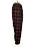 Bershka Plaid Red Casual Pants Size S - photo 4
