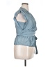 Joie Blue Sleeveless Blouse Size 0X - photo 4