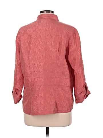 Chico's 3/4 Sleeve Button-Down Shirt (view 2)
