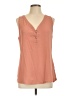 Express Outlet Orange Sleeveless Blouse Size L - photo 1