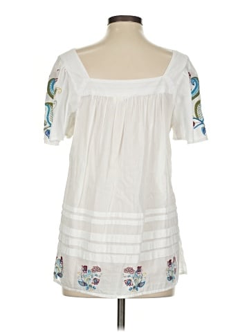 By Anthropologie Short Sleeve Blouse (view 2)