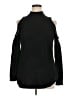 Decree Black Long Sleeve Top Size 1X - photo 1