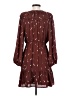 Collective Concepts 100% Polyester Hearts Brown Casual Dress Size S - photo 2