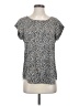 Chico's Animal Print Silver Short Sleeve T-Shirt Size Sm (0) - photo 1