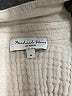 Michael Stars 100% Cotton Ivory Sleeveless Button-Down Shirt Size Med (1) - photo 4