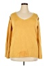 Ashley Stewart Yellow Pullover Sweater Size 18 Plus - photo 1
