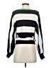 Maeve by Anthropologie Stripes Black Pullover Sweater Size XS - photo 2