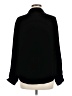 Eddie Bauer 100% Cotton Solid Black Long Sleeve Blouse Size M - photo 2