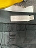 Jonathan Simkhai 100% Cupro Black Cargo Pants Size XS - photo 4