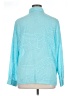 Alfred Dunner Chevron-herringbone Teal Long Sleeve Blouse Size 16 - photo 2