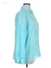 Alfred Dunner Chevron-herringbone Teal Long Sleeve Blouse Size 16 - photo 4