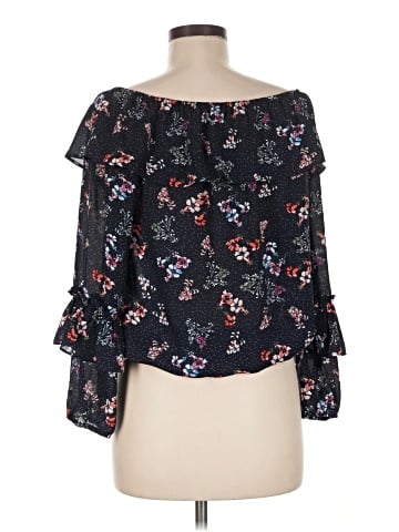 Sanctuary 3/4 Sleeve Blouse (view 2)