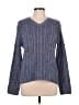 J.Crew 100% Cotton Blue Pullover Sweater Size L - photo 1