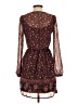 Mudd 100% Polyester Paisley Burgundy Casual Dress Size XS - photo 2