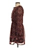 Mudd 100% Polyester Paisley Burgundy Casual Dress Size XS - photo 5