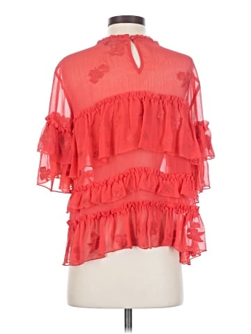 VERTIGO Short Sleeve Blouse (view 2)