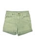 Universal Thread Solid Green Denim Shorts Size 27 waist - photo 1