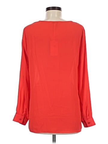 Rose + Olive Long Sleeve Blouse (view 2)