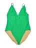J.Crew Factory Store Green One Piece Swimsuit Size XL - photo 1