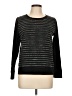Merona Houndstooth Black Pullover Sweater Size L - photo 1