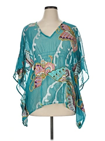 Dots Short Sleeve Blouse (view 1)