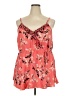 Torrid 100% Polyester Orange Sleeveless Blouse Size 2X Plus (2) - photo 1