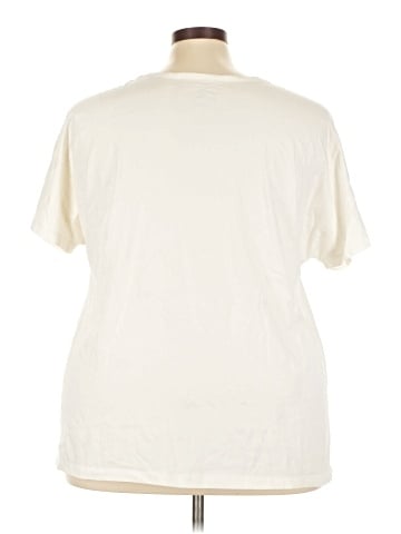 Just My Size Short Sleeve Blouse (view 2)