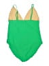 J.Crew Factory Store Green One Piece Swimsuit Size XL - photo 2