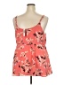 Torrid 100% Polyester Orange Sleeveless Blouse Size 2X Plus (2) - photo 2