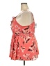 Torrid 100% Polyester Orange Sleeveless Blouse Size 2X Plus (2) - photo 5