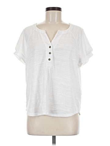 Jane and Delancey Short Sleeve Henley (view 1)
