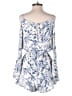 Altar'd State 100% Poly Blue Romper Size S - photo 2