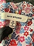 Max Studio 100% Polyester Floral Pink Short Sleeve Blouse Size 1X - photo 7