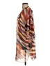 Democracy 100% Polyester Print Orange Kimono Size S - photo 5