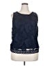 Merona 100% Rayon Blue Sleeveless Blouse Size XXL - photo 1