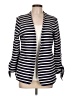 Olivia Moon Stripes Ivory Blazer Size L - photo 1