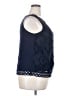 Merona 100% Rayon Blue Sleeveless Blouse Size XXL - photo 4
