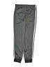 Adidas 100% Polyester Gray Track Pants Size 10 - 12 - photo 2