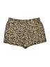 J.Crew 100% Linen Animal Print Gold Shorts Size L - photo 1