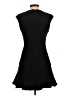 MNG Solid Black Casual Dress Size 4 - photo 2