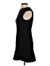 MNG Solid Black Casual Dress Size 4 - photo 5
