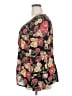 Venezia 100% Polyester Black Long Sleeve Blouse Size 18 - 20 Plus - photo 5