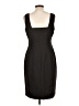 Tahari Solid Black Cocktail Dress Size 12 - photo 2